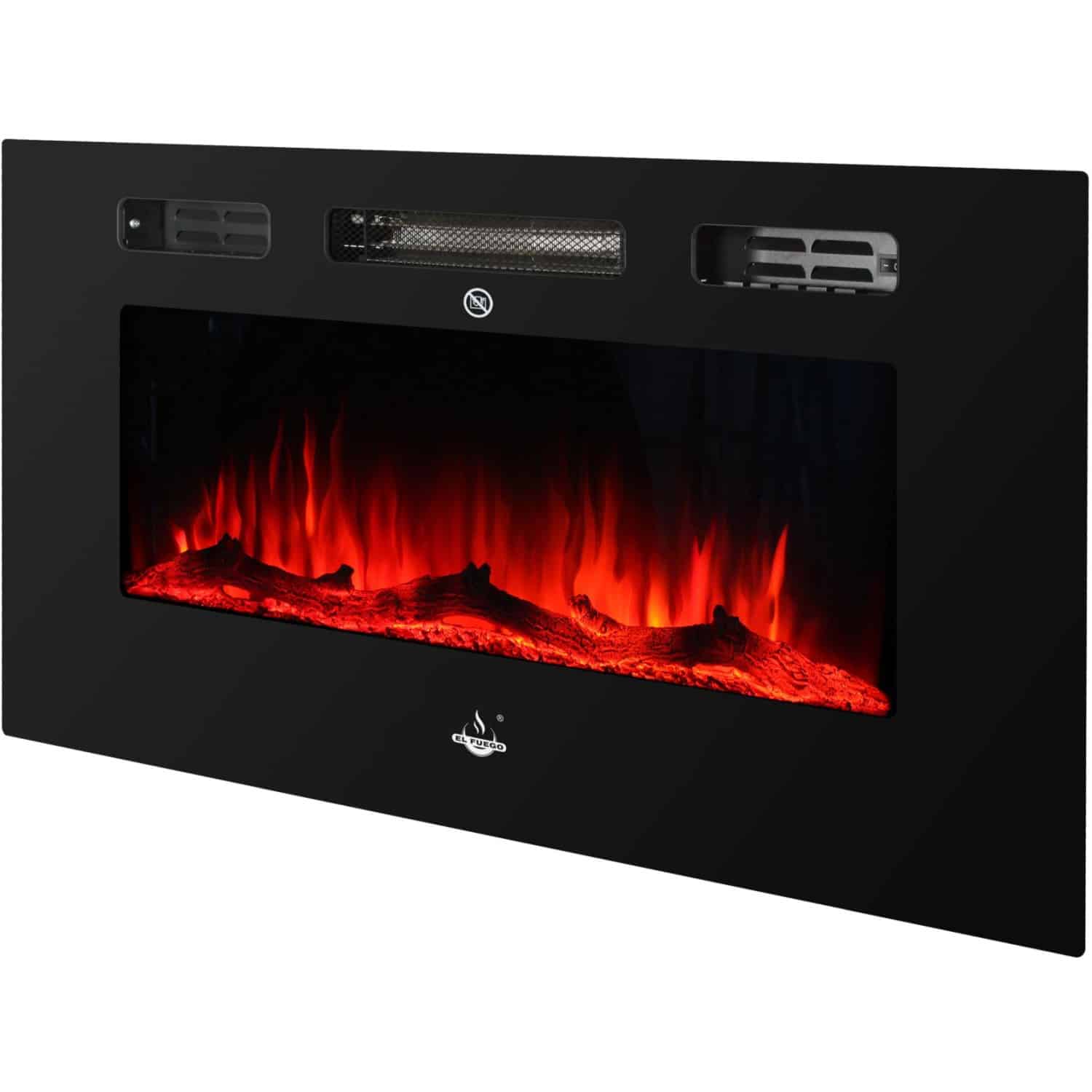 El Fuego Elektrokamin Bern 100 LED-Ambientelicht 900 - 1800 W